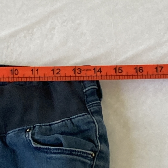 Preloved ASOS Maternity Denim Jeans Blue UK Size 10 - Picture 16 of 16